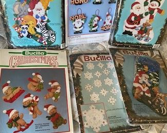 Bucilla Christmas Crafts!! NRFP