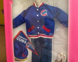 Chicago Cubs Promo Barbie Fashion
