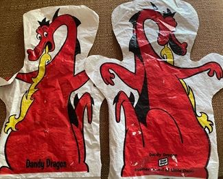 Vintage Oscar Mayer Dandy Dragon Puppet
