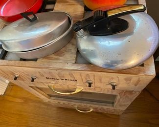 Vintage Pretend Play Cookware