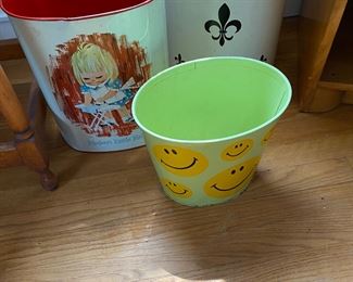 Vintage Waste Paper Baskets