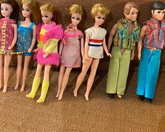 Vintage Topper Dawn Dolls