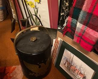 Mid Century Ice Cooler,