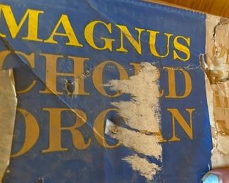 Vintage Magnus Chord Organ in Original Box