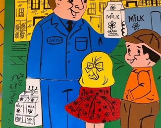 Vintage Playskool Wood Puzzles