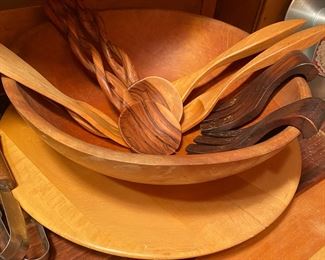 Mid Century Salad Bowls