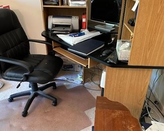 Corner Desk, Computer, Chair & office Accessories 