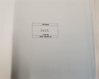 Willie Wonka Manual #625 of 1000  Only given to cast and crew of the Dep Burton Film