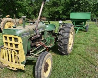 OLIVER 550 TRACTOR IN RUNNING CONDITION, Electric Starter, Like New Rear Wheels. Buy it now for $4,500 or Make Offer/Bid. Offers/Bids will be taken until 11am on Saturday. At that time only those who have been making Offers/Bidding will be allowed to continue until we have a new owner of this Tractor. Call if you have any questions.