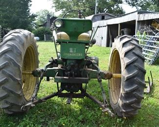 John Deere 50 in Running Condition with Power Steering, Electric Starter and More! Buy it now for $5,000 or Make Offer/Bid. Offers/Bids will be taken until 11am on Saturday. At that time only those who have been making Offers/Bidding will be allowed to continue until we have a new owner of this Tractor. Call if you have any questions.