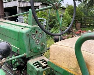 John Deere 50 in Running Condition with Power Steering, Electric Starter and More! Buy it now for $5,000 or Make Offer/Bid. Offers/Bids will be taken until 11am on Saturday. At that time only those who have been making Offers/Bidding will be allowed to continue until we have a new owner of this Tractor. Call if you have any questions.
