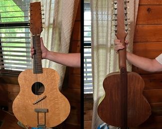 Homemade 12-string guitar