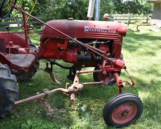 McCormick International Farmall Cub late 1940's-early 1950's in Running Condition Buy it now for $3,500 or Make Offer/Bid. Offers/Bids will be taken until 11am on Saturday. At that time only those who have been making Offers/Bidding will be allowed to continue until we have a new owner of this Tractor. Call if you have any questions.
