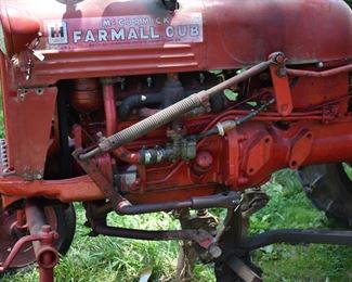 McCormick International Farmall Cub late 1940's-early 1950's in Running Condition Buy it now for $3,500 or Make Offer/Bid. Offers/Bids will be taken until 11am on Saturday. At that time only those who have been making Offers/Bidding will be allowed to continue until we have a new owner of this Tractor. Call if you have any questions.
