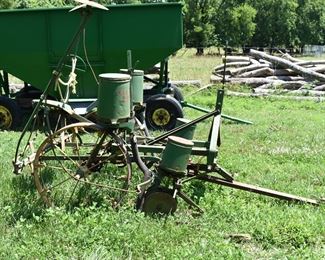 Antique John Deere Double Planter in Beautiful Condition!