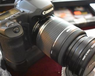 The Canon EOS 40D is a 10.1-megapixel semi-professional digital single-lens reflex camera. It was initially announced on 20 August 2007 and was released at the end of that month. The 40D has all the features a beginner needs to experiment with exposure changes, aperture changes, different ISO levels