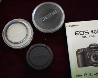 The Canon EOS 40D is a 10.1-megapixel semi-professional digital single-lens reflex camera. It was initially announced on 20 August 2007 and was released at the end of that month. The 40D has all the features a beginner needs to experiment with exposure changes, aperture changes, different ISO levels