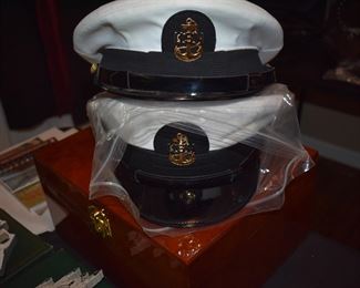 US Militaria all in Excellent Condition! Including U.S. Navy and Desert Storm Uniforms, Shoes, Hats, Scarves, Belts, Ties, Caps, Even one very large box just full of Desert Storm Camouflage Pants, Shirts, Jackets, Hats, Belts,etc. All folded and pressed in Like New Condition! Like to wear or collect Militaria? You need to be here!