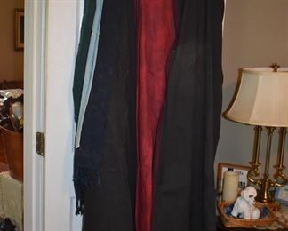 Gorgeous Clothing all in New to Like New Condition and featuring everything from Fine Sequined Gowns to Renaissance to “Knock Out” Lingerie to Vest to American Indian to “All absolutely beautiful clothing!”