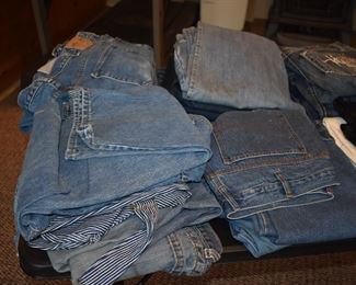 More Beautiful Clothing from a "knock out!" Gorgeous Wedding Gown (indiv, pic to follow shortly) to Tuxedo to Suits to Jackets to Handbags to Levis and more All in New to Like New Condition!