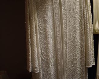 Gorgeous Clothing all in New to Like New Condition and featuring everything from Fine Sequined Gowns to Renaissance to “Knock Out” Lingerie to Vest to American Indian to “All absolutely beautiful clothing!”