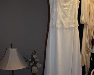 Gorgeous Clothing all in New to Like New Condition and featuring everything from Fine Sequined Gowns to Renaissance to “Knock Out” Lingerie to Vest to American Indian to “All absolutely beautiful clothing!”