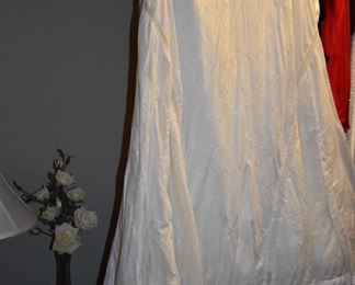 Gorgeous Clothing all in New to Like New Condition and featuring everything from Fine Sequined Gowns to Renaissance to “Knock Out” Lingerie to Vest to American Indian to “All absolutely beautiful clothing!”