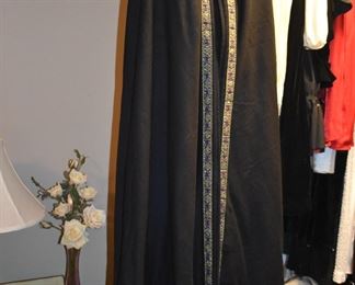 Gorgeous Clothing all in New to Like New Condition and featuring everything from Fine Sequined Gowns to Renaissance to “Knock Out” Lingerie to Vest to American Indian to “All absolutely beautiful clothing!”