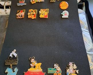 This fabulous collection of Disney pins represents from the beginning of Disneyland and contains 1508 pins in  "new" or "like new" condition. This collection will be selling as one collection. Though not part of the count is Disney accessories that will go with the successful bidder (see photos of items a-v).  If you  would like to make an offer, please call/text Larry at 615-364-3726.