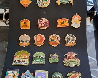 This fabulous collection of Disney pins represents from the beginning of Disneyland and contains 1508 pins in  "new" or "like new" condition. This collection will be selling as one collection. Though not part of the count is Disney accessories that will go with the successful bidder (see photos of items a-v).  If you  would like to make an offer, please call/text Larry at 615-364-3726.