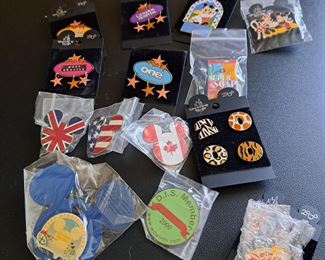This fabulous collection of Disney pins represents from the beginning of Disneyland and contains 1508 pins in  "new" or "like new" condition. This collection will be selling as one collection. Though not part of the count is Disney accessories that will go with the successful bidder (see photos of items a-v).  If you  would like to make an offer, please call/text Larry at 615-364-3726.