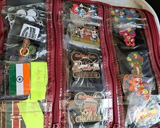 This fabulous collection of Disney pins represents from the beginning of Disneyland and contains 1508 pins in  "new" or "like new" condition. This collection will be selling as one collection. Though not part of the count is Disney accessories that will go with the successful bidder (see photos of items a-v).  If you  would like to make an offer, please call/text Larry at 615-364-3726.