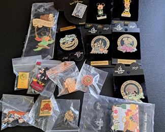 This fabulous collection of Disney pins represents from the beginning of Disneyland and contains 1508 pins in  "new" or "like new" condition. This collection will be selling as one collection. Though not part of the count is Disney accessories that will go with the successful bidder (see photos of items a-v).  If you  would like to make an offer, please call/text Larry at 615-364-3726.