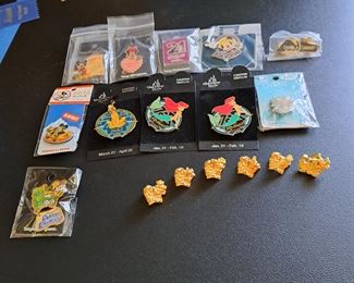 This fabulous collection of Disney pins represents from the beginning of Disneyland and contains 1508 pins in  "new" or "like new" condition. This collection will be selling as one collection. Though not part of the count is Disney accessories that will go with the successful bidder (see photos of items a-v).  If you  would like to make an offer, please call/text Larry at 615-364-3726.