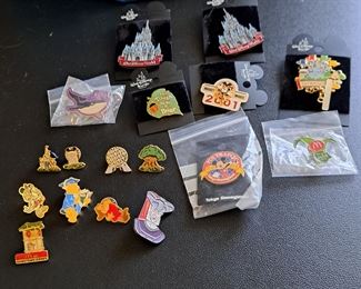 This fabulous collection of Disney pins represents from the beginning of Disneyland and contains 1508 pins in  "new" or "like new" condition. This collection will be selling as one collection. Though not part of the count is Disney accessories that will go with the successful bidder (see photos of items a-v).  If you  would like to make an offer, please call/text Larry at 615-364-3726.