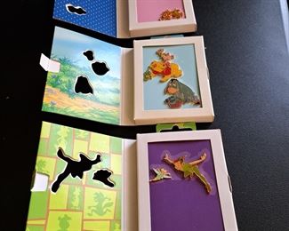 This fabulous collection of Disney pins represents from the beginning of Disneyland and contains 1508 pins in  "new" or "like new" condition. This collection will be selling as one collection. Though not part of the count is Disney accessories that will go with the successful bidder (see photos of items a-v).  If you  would like to make an offer, please call/text Larry at 615-364-3726.