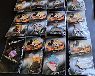 This fabulous collection of Disney pins represents from the beginning of Disneyland and contains 1508 pins in  "new" or "like new" condition. This collection will be selling as one collection. Though not part of the count is Disney accessories that will go with the successful bidder (see photos of items a-v).  If you  would like to make an offer, please call/text Larry at 615-364-3726.