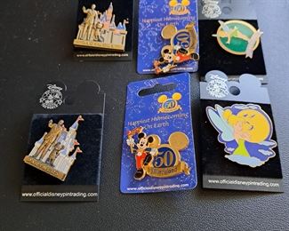 This fabulous collection of Disney pins represents from the beginning of Disneyland and contains 1508 pins in  "new" or "like new" condition. This collection will be selling as one collection. Though not part of the count is Disney accessories that will go with the successful bidder (see photos of items a-v).  If you  would like to make an offer, please call/text Larry at 615-364-3726.