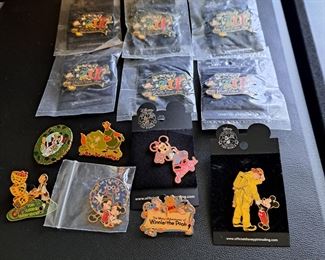 This fabulous collection of Disney pins represents from the beginning of Disneyland and contains 1508 pins in  "new" or "like new" condition. This collection will be selling as one collection. Though not part of the count is Disney accessories that will go with the successful bidder (see photos of items a-v).  If you  would like to make an offer, please call/text Larry at 615-364-3726.