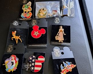 This fabulous collection of Disney pins represents from the beginning of Disneyland and contains 1508 pins in  "new" or "like new" condition. This collection will be selling as one collection. Though not part of the count is Disney accessories that will go with the successful bidder (see photos of items a-v).  If you  would like to make an offer, please call/text Larry at 615-364-3726.