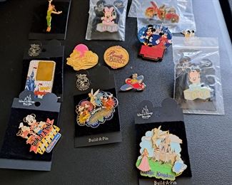 This fabulous collection of Disney pins represents from the beginning of Disneyland and contains 1508 pins in  "new" or "like new" condition. This collection will be selling as one collection. Though not part of the count is Disney accessories that will go with the successful bidder (see photos of items a-v).  If you  would like to make an offer, please call/text Larry at 615-364-3726.