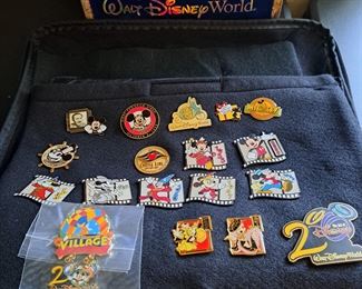 This fabulous collection of Disney pins represents from the beginning of Disneyland and contains 1508 pins in  "new" or "like new" condition. This collection will be selling as one collection. Though not part of the count is Disney accessories that will go with the successful bidder (see photos of items a-v).  If you  would like to make an offer, please call/text Larry at 615-364-3726.