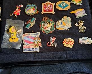 This fabulous collection of Disney pins represents from the beginning of Disneyland and contains 1508 pins in  "new" or "like new" condition. This collection will be selling as one collection. Though not part of the count is Disney accessories that will go with the successful bidder (see photos of items a-v).  If you  would like to make an offer, please call/text Larry at 615-364-3726.