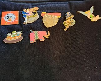 This fabulous collection of Disney pins represents from the beginning of Disneyland and contains 1508 pins in  "new" or "like new" condition. This collection will be selling as one collection. Though not part of the count is Disney accessories that will go with the successful bidder (see photos of items a-v).  If you  would like to make an offer, please call/text Larry at 615-364-3726.
