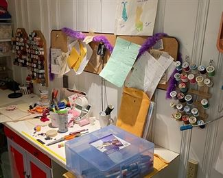 Crafting and sewing items 