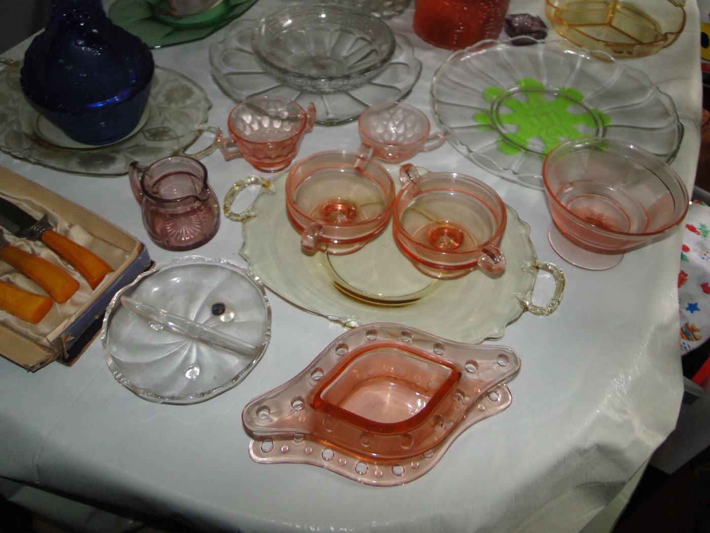 Heisey and Depression Glass