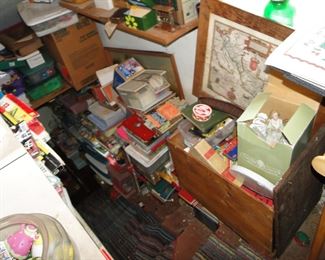 Lots of craft and sewing supplies