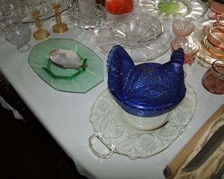 More Heisey and Depression glass