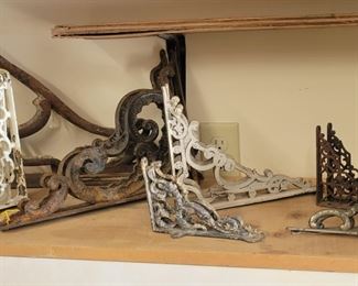 Antique brackets - have many more not shown