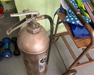 Vintage fire extinguisher 